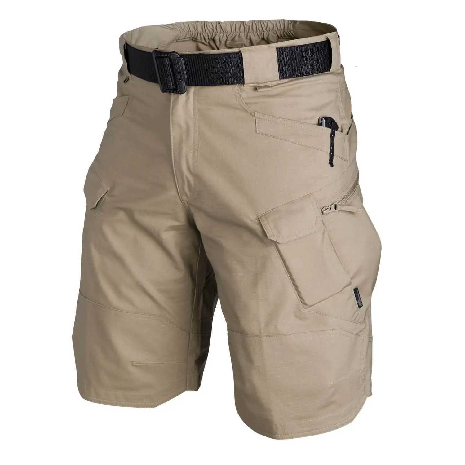 Men Urban Military Waterproof Cargo Tactical Shorts Male Outdoor Camo Breathable Quick Dry Pants Summer Casual Shorts X260306