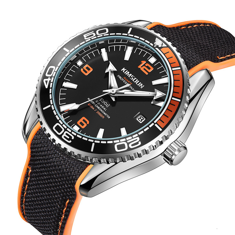 Luxury Designer Men Mechanical Wristwatch Luxury Casual Style Waterproof Luminous Date Leather Band Watch for Male Daily Use