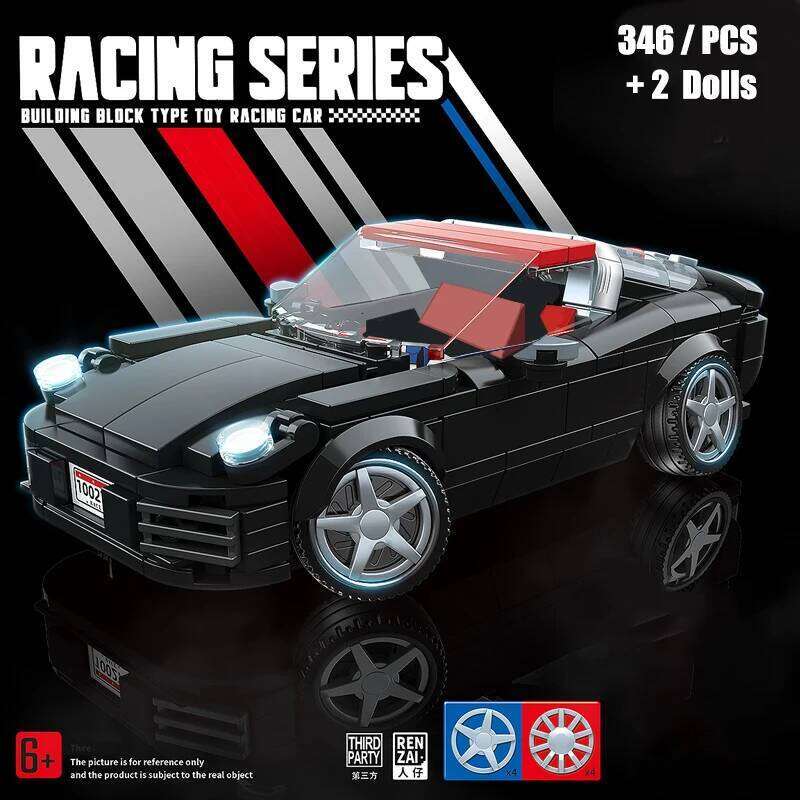 2025 City Speed Sport Classic Racing Car Building Blocks Model MOC Bricks Racer 911 Vehicle Brick Set Educational Kids Toys Gift Z260305