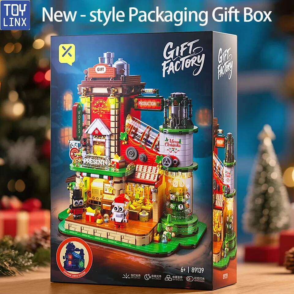 TOYLINX 2782PCS Factory Building Block Ornament Christmas Gifts Construction Blocking Educational Toys For Children 8 Year Old Z260305