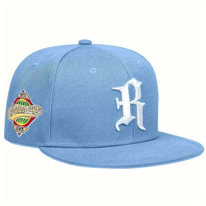 Casual hip-hop punk letter embroidered flat-brimmed baseball cap, sun protection and breathable, ideal for gift-giving Y260304