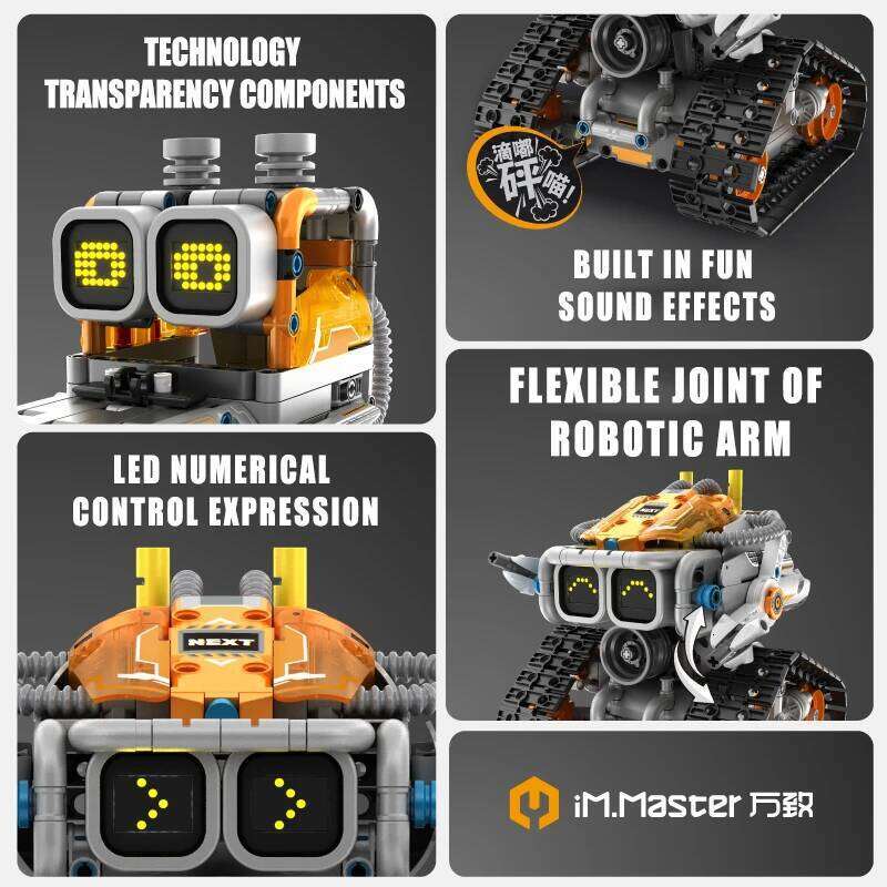 3 in 1 Remote Control Lunar Exploration Programming Truck/Bulldozer Building Blocks Stem Kits for Kids Educational Toy Boys Gift Z260306