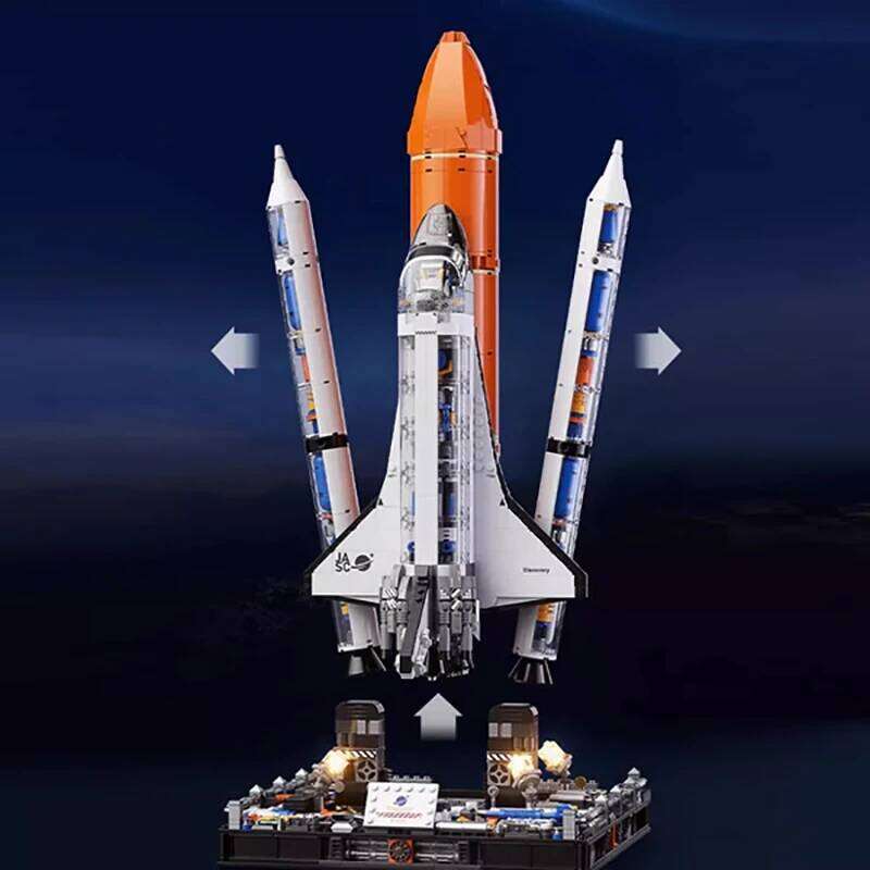 Creative Expert Super Space Shuttle Modular Buildings Blocks Spacecraft Model Kit Toys Adults Kids Gifts 2200+PCS Z260306