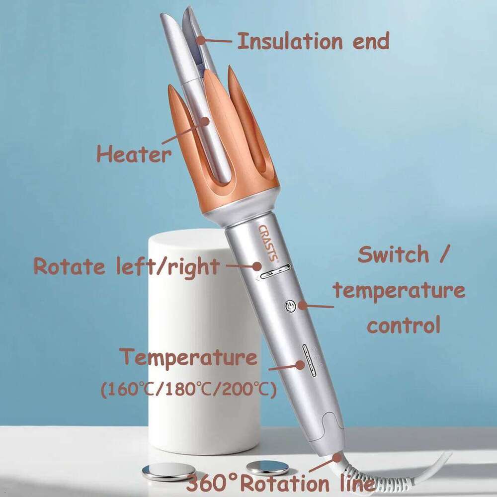 Fully automatic lazy curling iron, 28mm large roll, big wave, no damage to hair, anti perm tool 26Y0306