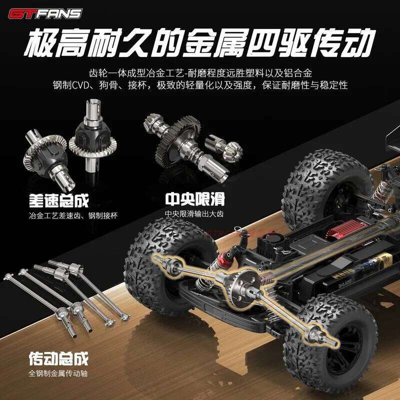 M606 1:12 Scale Monster Truck Off-Road Rc Car With Fly Fuzhou Controller Suitable For Ages 14 And Up Toy Model C260305