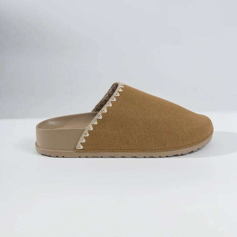 2026 New Women Slippers Flats Platform Round-toed Running Walking Sandals Retro Dress Designer Comfortable Shoes