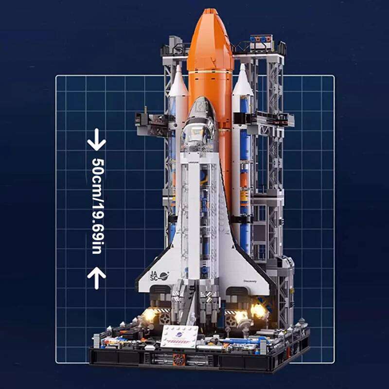 Creative Expert Super Space Shuttle Modular Buildings Blocks Spacecraft Model Kit Toys Adults Kids Gifts 2200+PCS Z260306