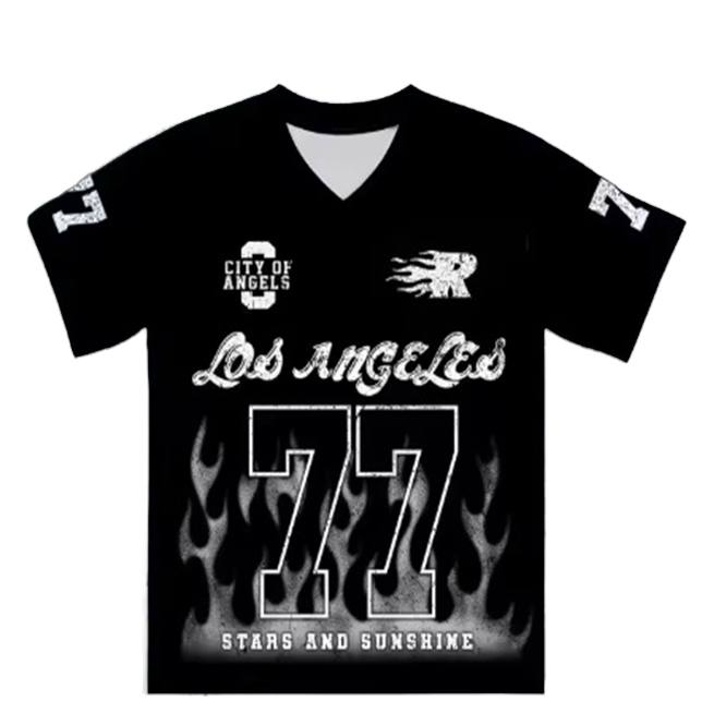 2026 men's adult T-shirt for summer features a 3D printed crew neck design, which is casual and breathable.