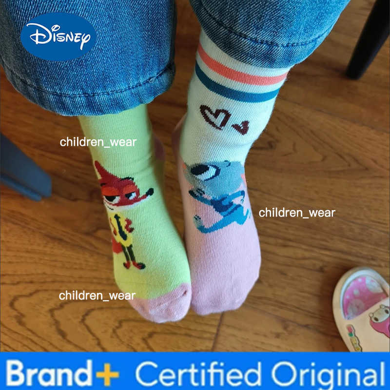Disney Zootopia Merchandise Cartoon Judy Nick Warm Winter Socks Cute Womens Floor Socks for Home Wear Holiday Gifts H260306