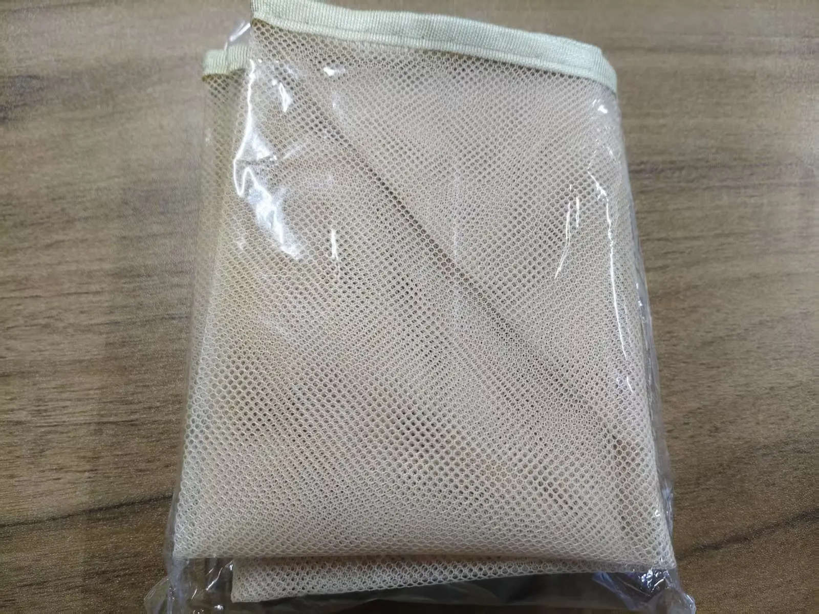 Extra Large Foldable Mesh Tote with Sturdy Handles Durable Polyester Storage Bag for Beach Toys Shells Clothes Towels 260303