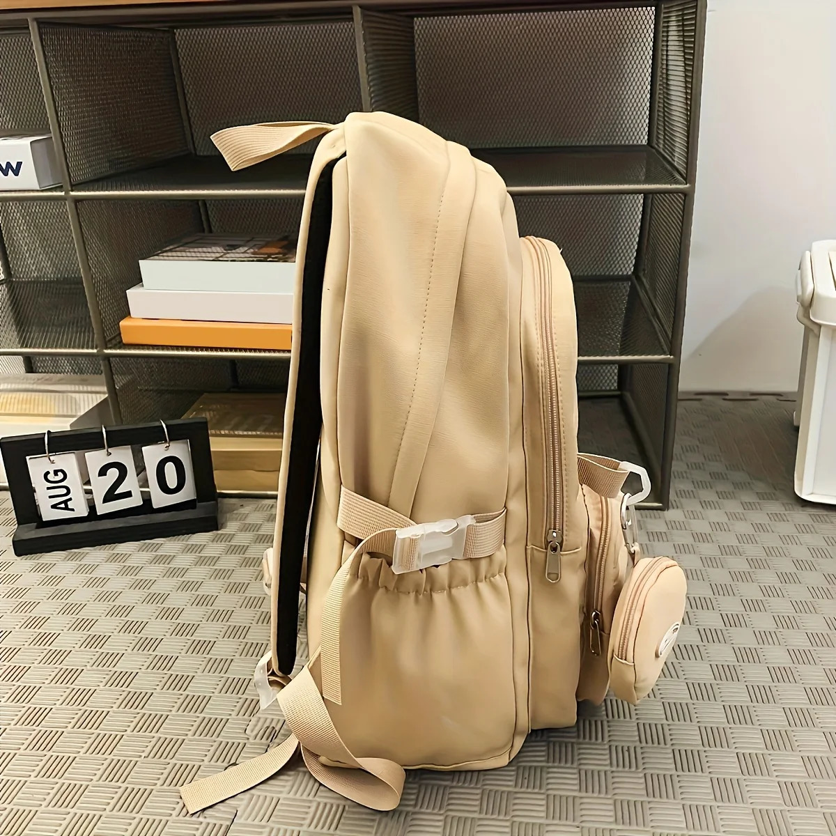 Simple Large Capacity Sports Travel Backpack Junior High School Leisure Backpack Tutorial Bag260228