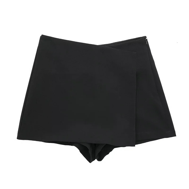 HXAO Shorts Women Summer Elegant Casual Party Skirt Shorts Ladies Fashion White Khaki Black Short Skirt Pants For Female 260306