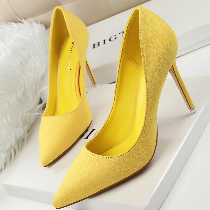 BIGTREE Shoes Women Pumps Fashion High Heels For Women Shoes Casual Pointed Toe Women Heels Stiletto Ladies Chaussures Femme 260306