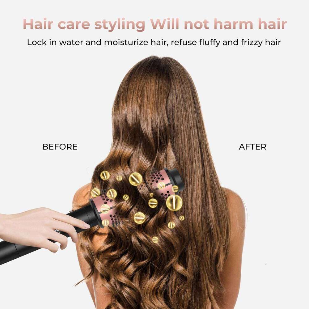 UKLISS in 1 Iron,Curling Wand Set with Brush and 3 Interchangeable Ceramic Curling Wand1.25"-1.75",Black 26Y0306