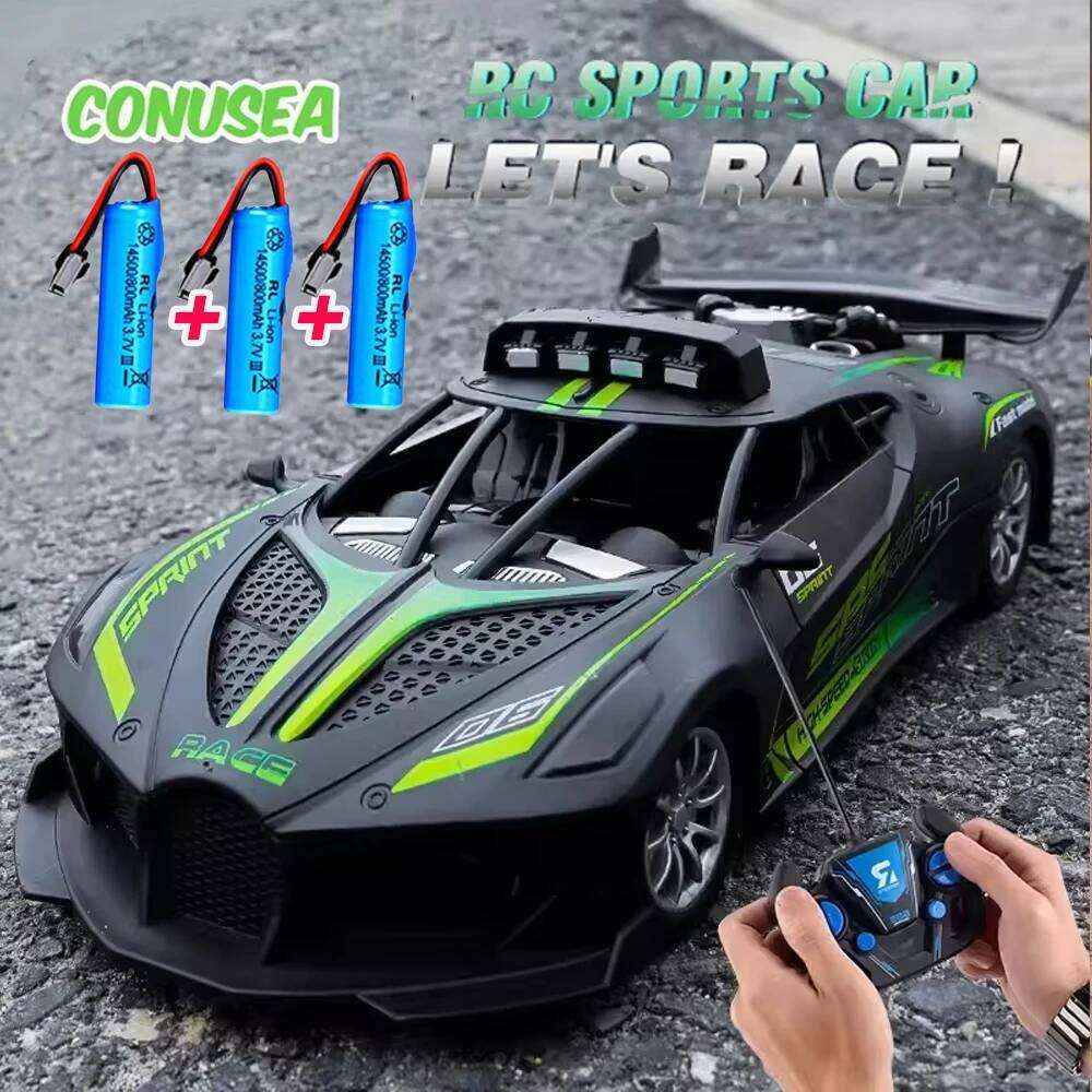 1/18 Rc High Speed Drift Sport Cars Remote Control Vehicle Sports Racing Car Toy Model Children Toys for Boys Birthday Gifts C260305