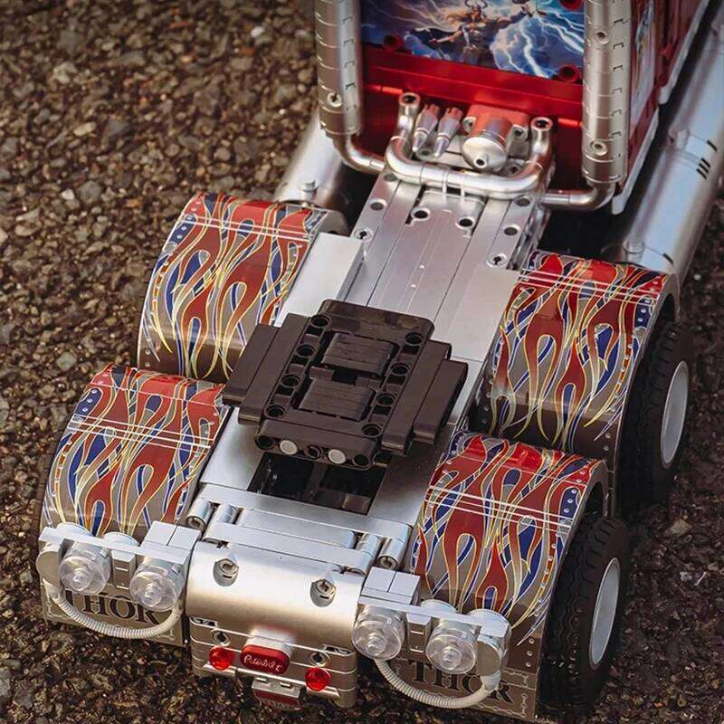 3485PCS Heavy Truck Model Building Blocks Toys Sets Desktop Ornaments Vehicle Bricks For Children Adult Birthday Christmas Gifts Z260305