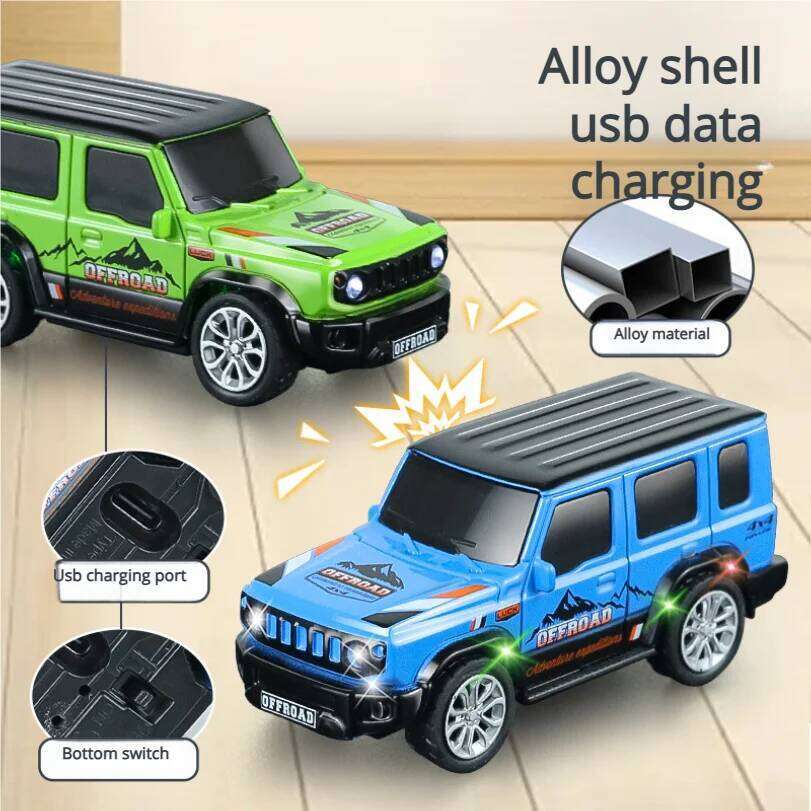 1:64 Alloy Mini Remote Control Off-road Drift Desktop Racing Pocket Car Birthday Children's Toy C260305