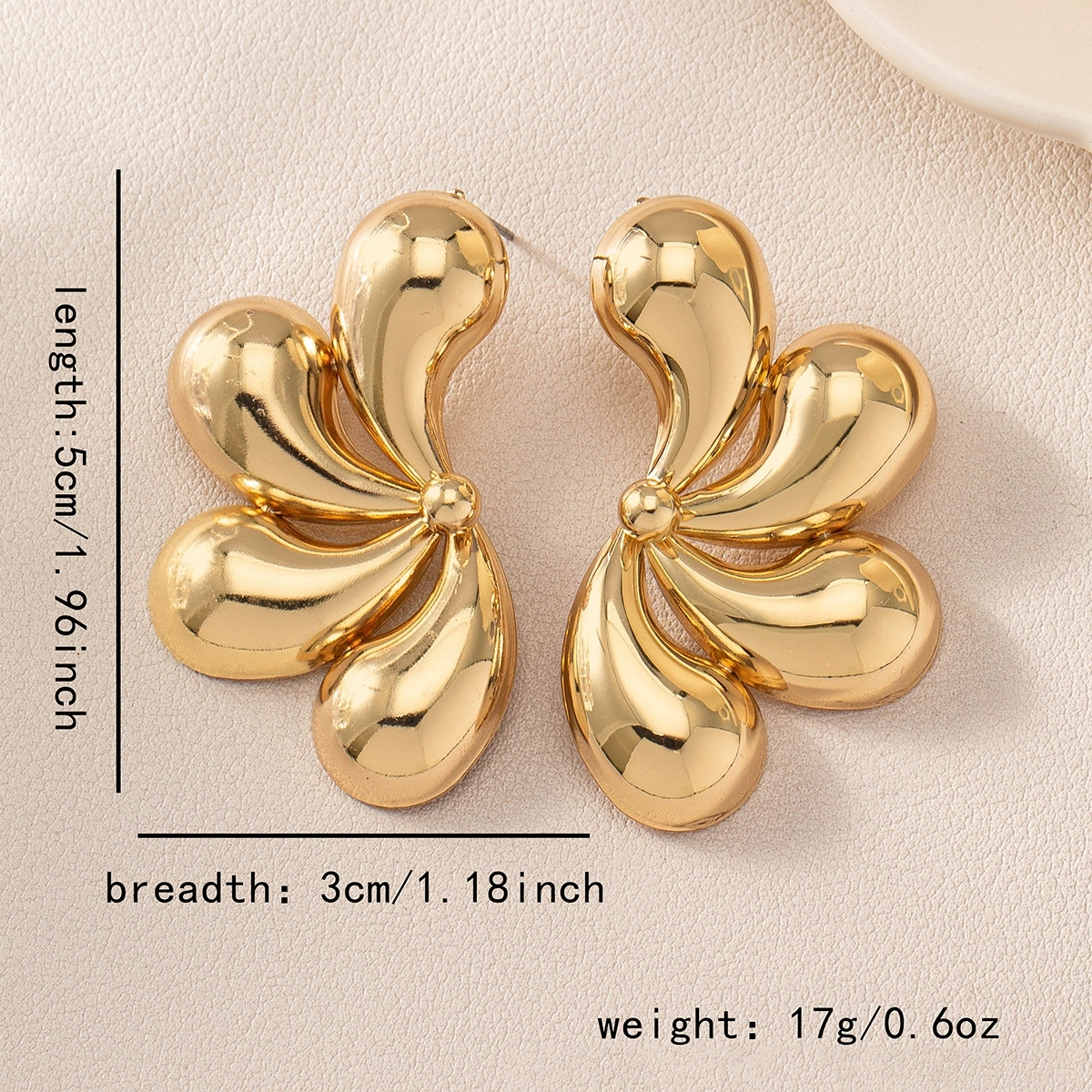 Chic Pearl-Inspired Dangle Earrings with Sparkle Finish - Suitable for Professional Outfits
