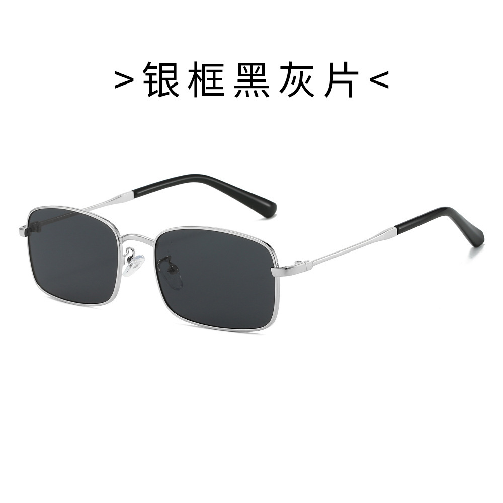 Free Shipping Eyewear New European and American Trendy for Fishing, Sun Protection, Black Metal Glasses, Men's Sunglasses Wholesale