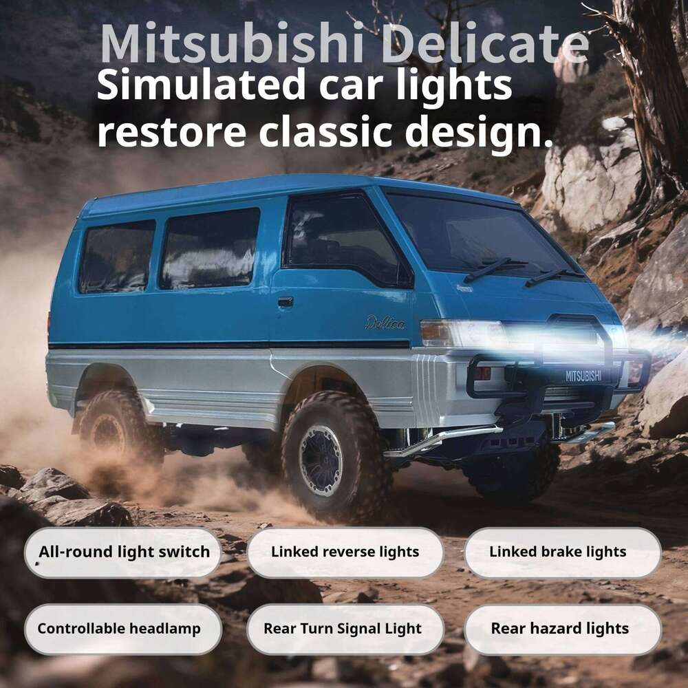 RC Toy Crawler Off-Road Climbing Car 1:12 Scale Dual-Speed Transmission Remote Control Vehicle for Kids And Hobbyists C260305