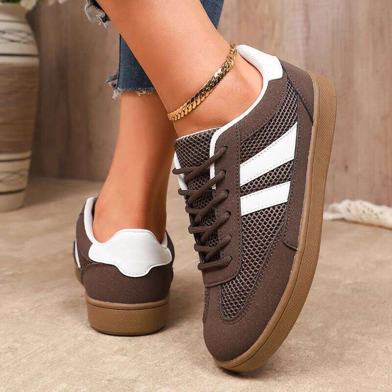 New Spring 2025 Women's Classic Sports Fashion Outdoor Anti slip Vulcanized Plus Size Casual Shoes