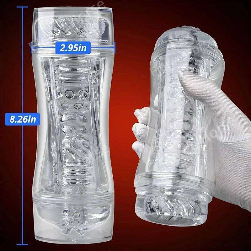 Men's Penis Trainer Realistic Endurance Exercise Products Pocket Pussy Adult Sexy Sex Toy For Men W260305