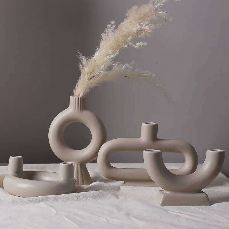 Nordic Design candlestick Concrete Holder Candle Living Room Household Homestand Decoration Ornaments XJ260305