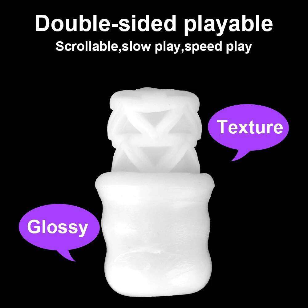 Deep Throat Sex Toys For Men Male Masturbator Cup TPE Blow Job Erotic Realistic Vagina Oral Mouth W260305