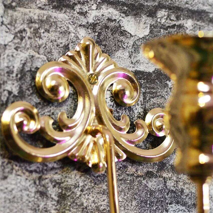 Hanging Metal Candlestick Wall Lamp Scented Decoration Gold Black Holder Home Bar Outdoor Candle Lantern XJ260305