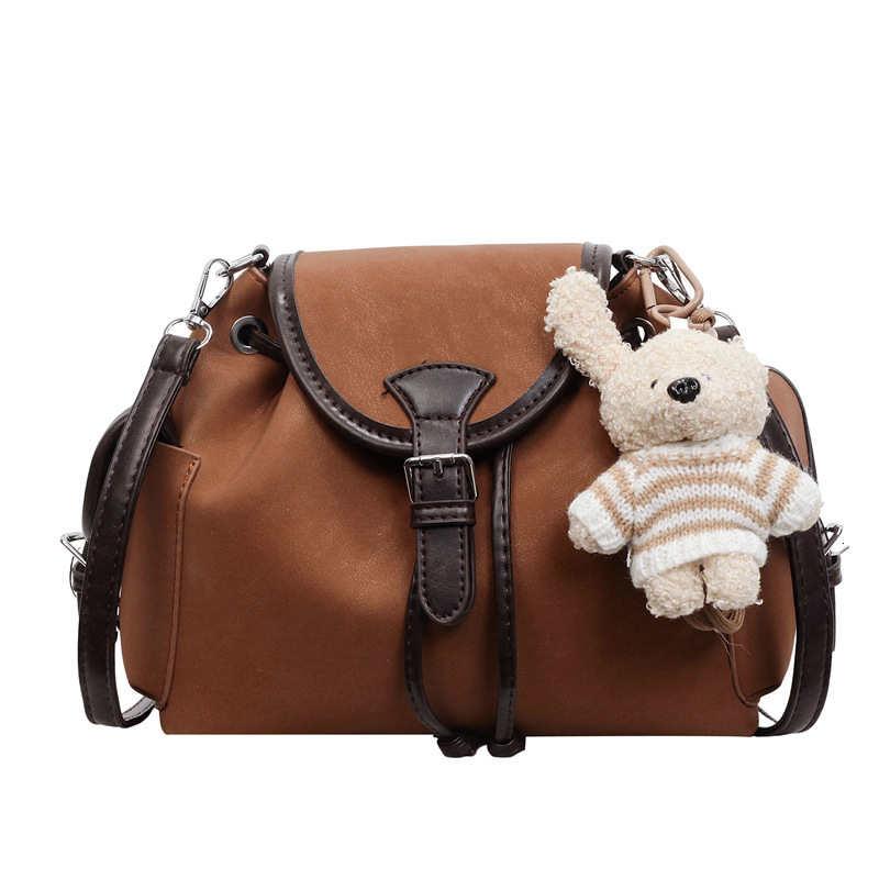 High end retro women's backpack new multifunctional shoulder bag large capacity commuting fashionable crossbody bag luxury handbag designer bag