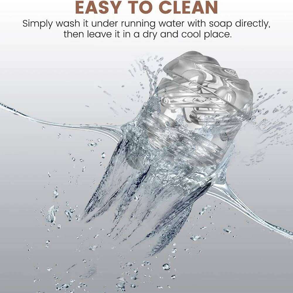 Portable Manual Male Mastubator Blowjob Penis Massage Masturbation Cup Sex Toys Adult Goods for Men Masturbate Glans Exercise W260305