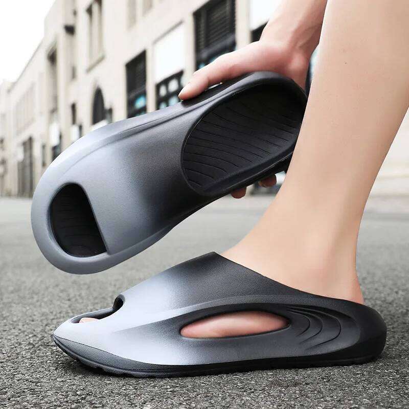 LItfun New Fashion Women's EVA Sole Casual House Slippers Indoor Bathroom Female Sandals Men Comfy Outdoor Beach Shoes