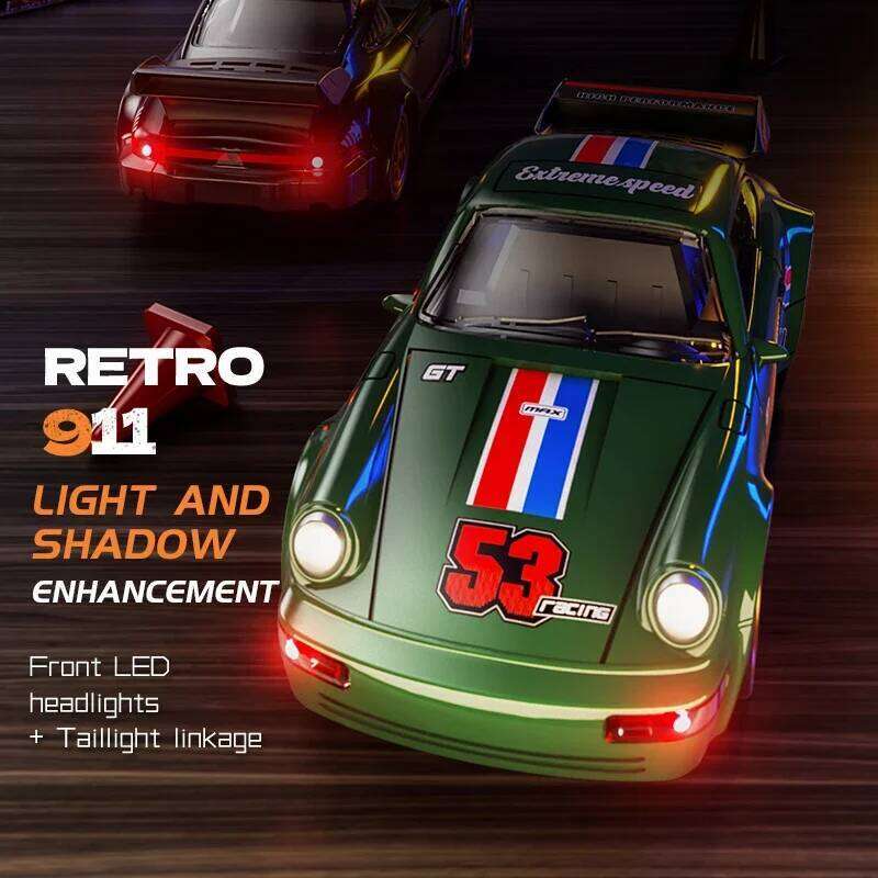 1:43 RC Drift Car with Gyro 18KM/H High-Speed 2.4G 4WD Remote Control Racing Vehicle RTR Electric Desktop Toys for Children C260305