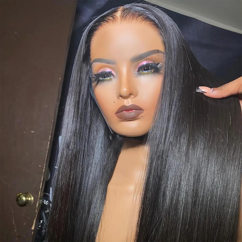13X6 Hd Lace Frontal Glueless Wig Human Hair Ready To Wear Pre-Cut Lace Wear and Go Glueless Wigs Straight Lace Front Human Hair Wig for Women