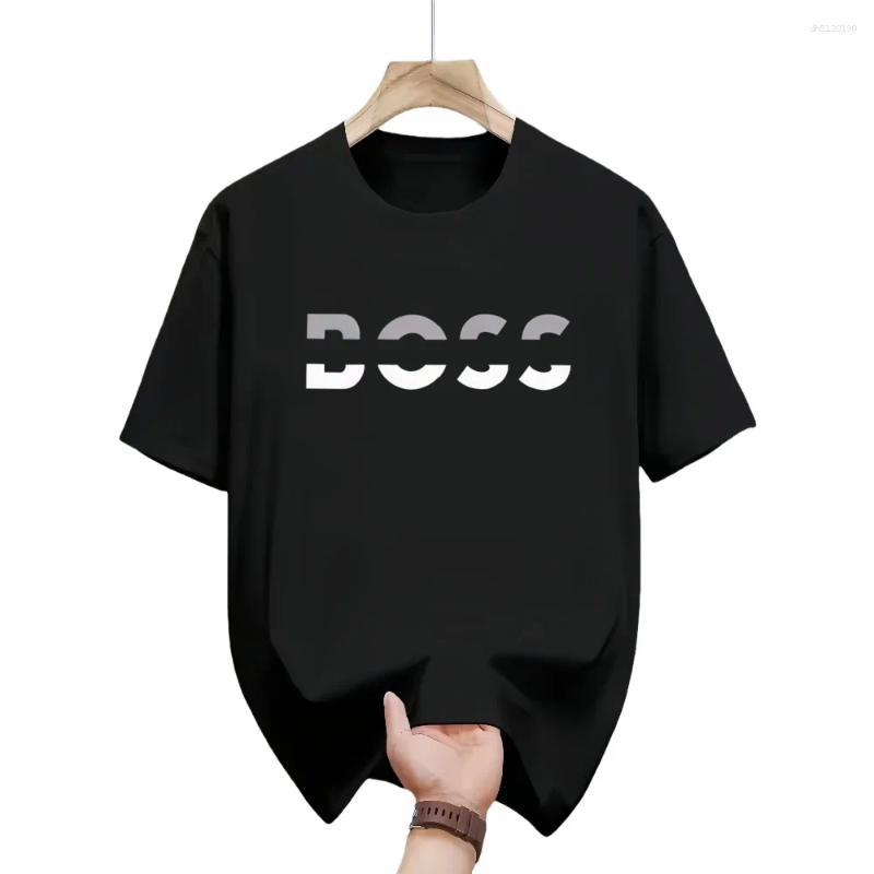 Men's T Shirts Letter Print Tshirt Controller Design T-shirts Summer Short-sleeved Shirt Men Hip Hop Streetwear