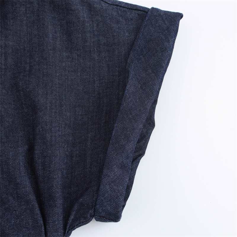Basic & Casual Dresses Fashion Denim Dress Women's Lace Up Sleeveless High Waisted Pleated Dresses 2026 Summer New Lady Elegant