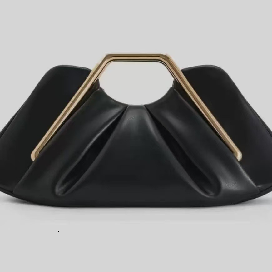 2026 New Cross-border Soft Leather Bag For Women, Niche Cloud Luxury Handbag Bag, Evening Pleated Bag, High-end Crossbody Underarm Bag For Women