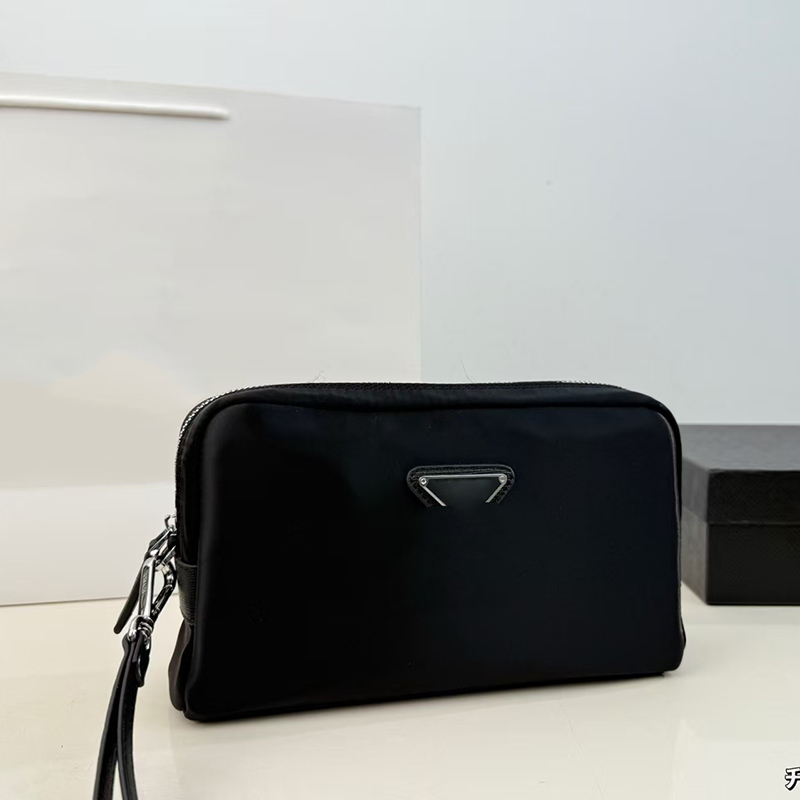 Pink sugao clutch bag cosmetic bag makeup bag handbags wash bag luxury high quality nylon purse fashion designer shopping bag with box Yidian26022885