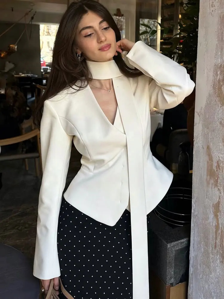 Tossy 3 Piece-Set Female Suit Mini Skirt Elegant Striped Commute Patchwork Fashion V-Neck Party Looks For Women Suit Sets 260305
