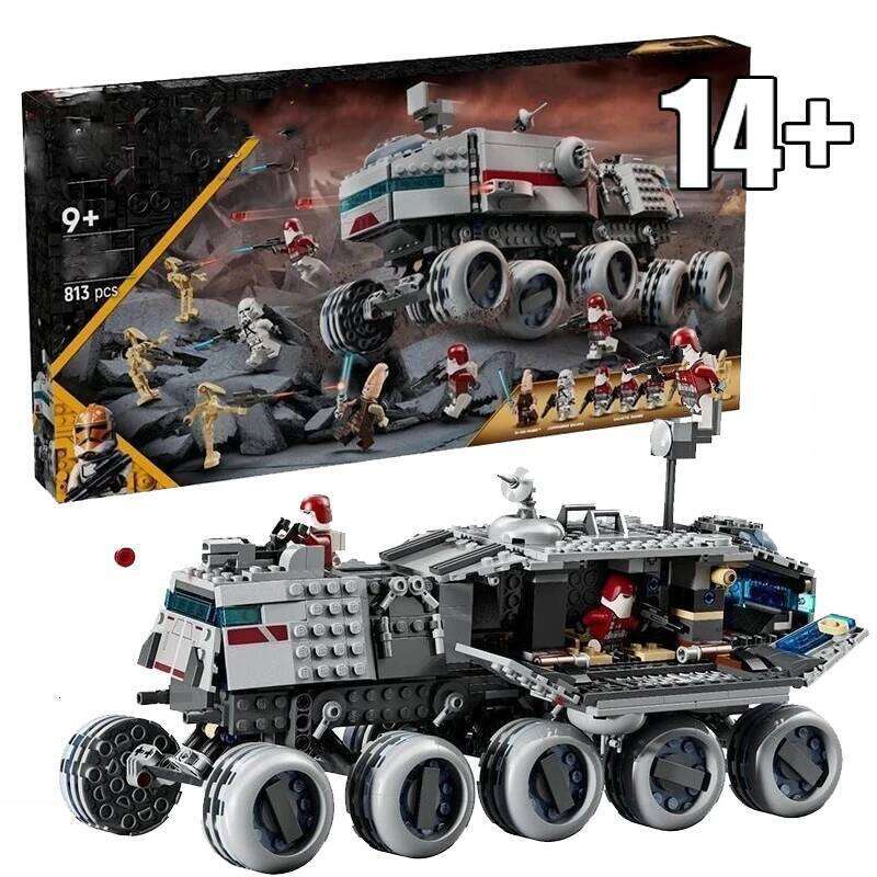 2025 NEW Republic Building Blocks Set 813PCS 75413 Creative Educationa Assembly for Adults Kids Birthday Christmas Gifts&Toys Z260305