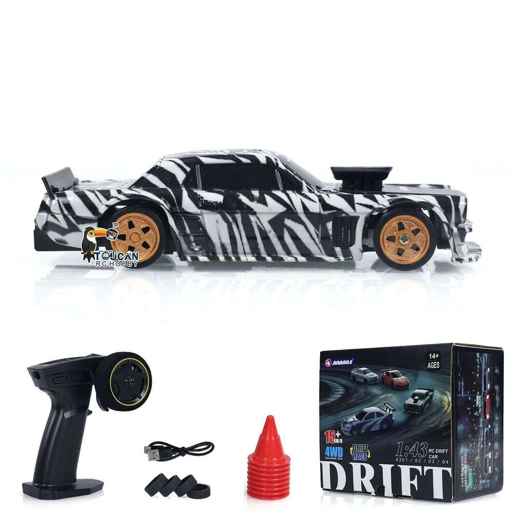 Mini 1/43 Scale RC Drift Car Racing 2.4G Remote Control 4WD Off-road High Speed Cars Vehicle Model Toys Gifts C260305