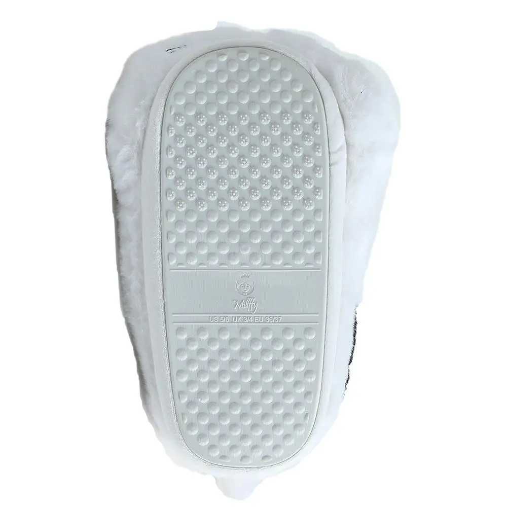 1pc white black cat slippers animal home shoes Millffy indoor fashion women Breathable comfortable home soft slippers S260305