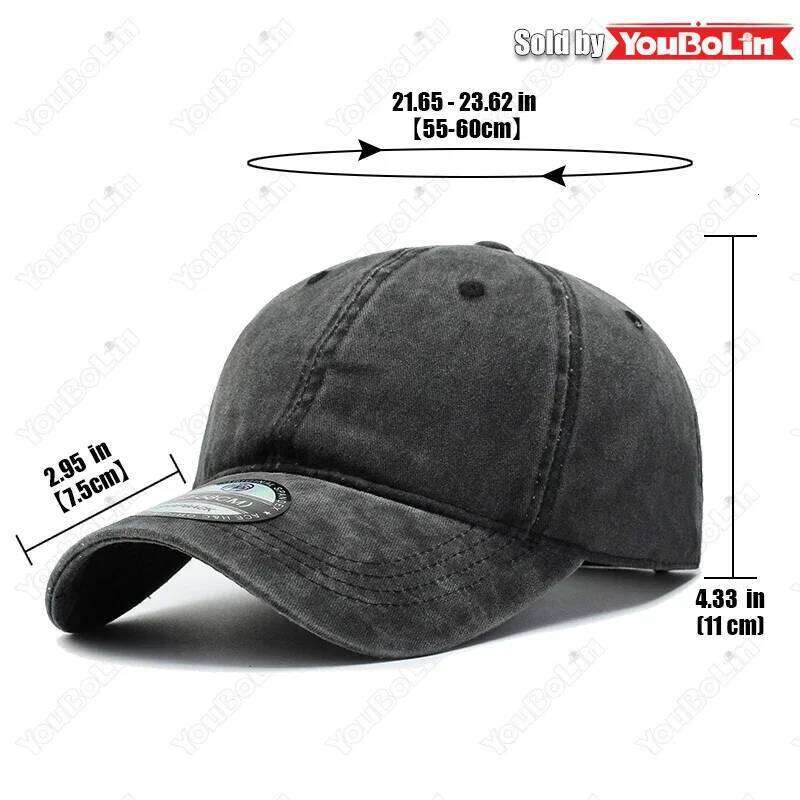 Four Seasons Simple Light Plate Solid Color Cotton Adjustable Baseball Cap Sun Hat Trucker Caps Dad Hats Y260304