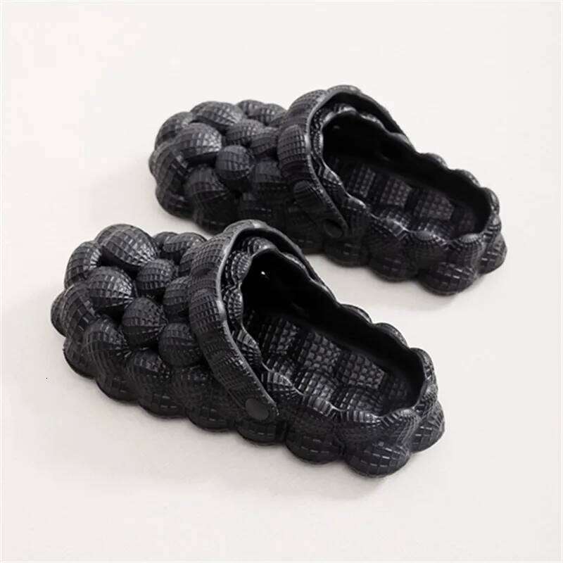 Litfun Cute Women Slippers Bubble Ball Summer Indoor Massage Cloud Slide Outdoor Closed-toe Fashion Beach Casual Sandals