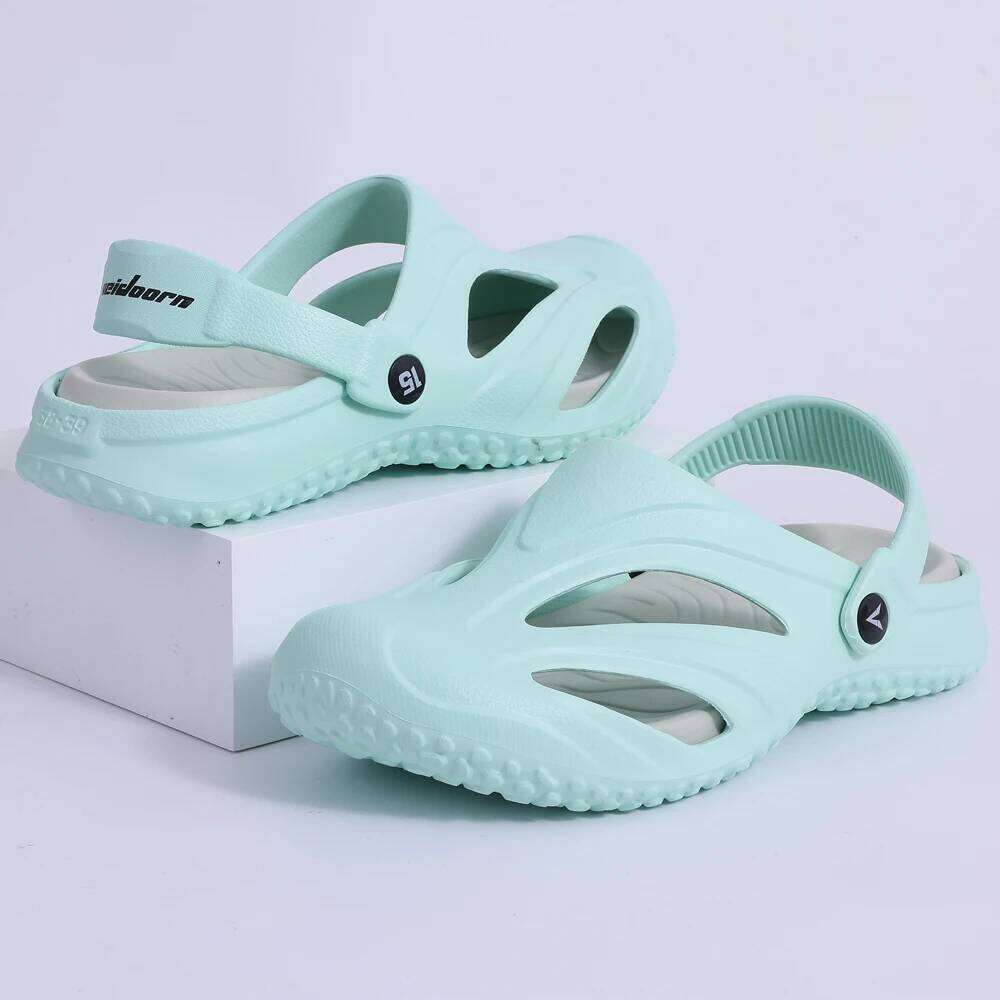 Litfun Fashion Clogs Slippers Women Anti-Slip Garden Sandals Summer Arch Support Home Bath Shoes Hole Lightweight Female Slides