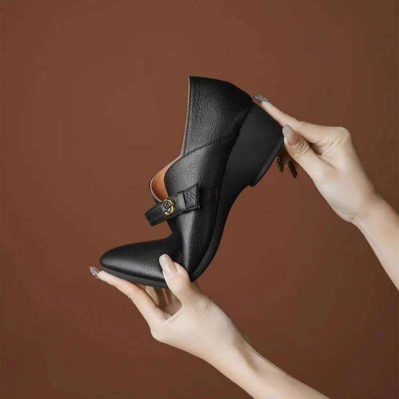 Pumps Shallow Mouth Women New Fashion Office Work Wedding Party Ladies Low Heel Shoes Summer Heels Woman