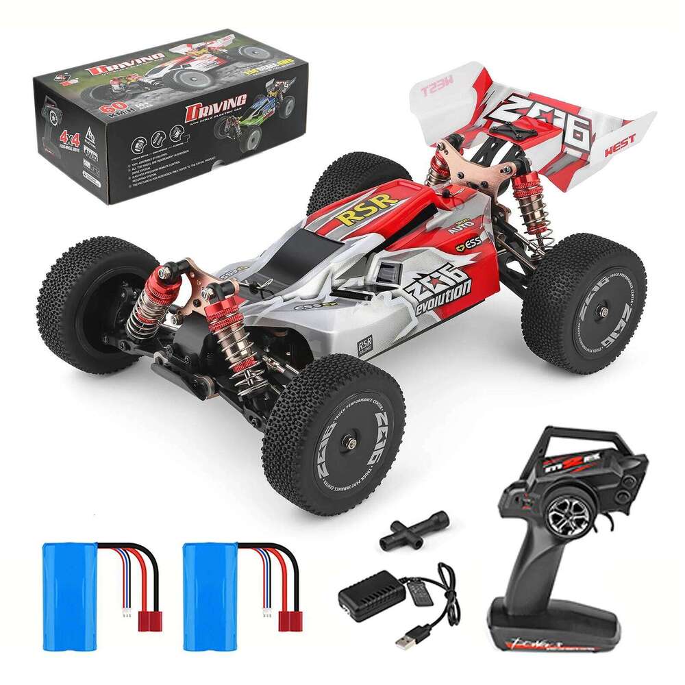 WLtoys 144001 Racing RC Car,1:14 Scale High Speed Remote Control Car, 60Km/h, Suitable for Outdoors and gift C260305