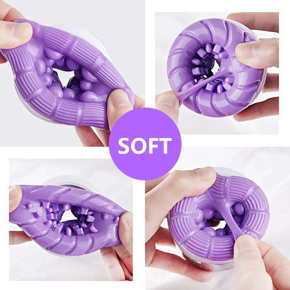 Male Masturbator Cup Soft Pocket Pussy Vagina Vacuum Penis Pump Sex Toys for Men Adult Cock Endurance Exercise Erotic Products W260305