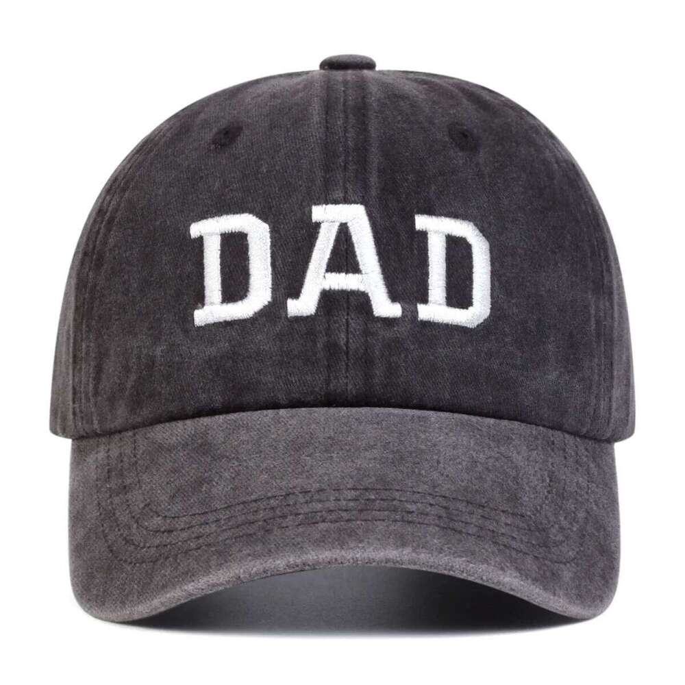 DAD MOM Embroidered Baseball Men's and Women's Retro Vintage Fashion Couple Hip Hop Hat Y260304
