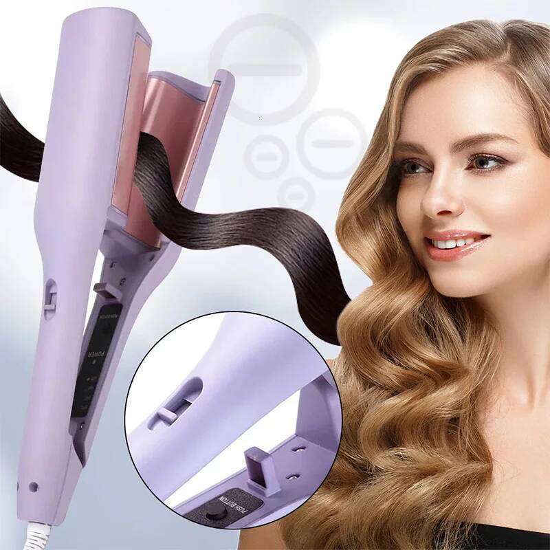 Fast Heating Styling Tool 32mm Automatic Stick Curler Portable Big Wave Rotating Iron Hair Curling 26Y0306